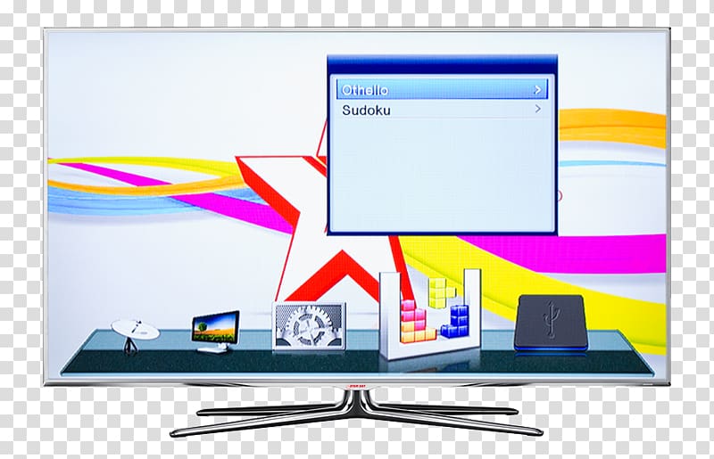 StarSat, South Africa LED-backlit LCD Digital Video Recorders Television set Computer Monitors, Embedded Database transparent background PNG clipart