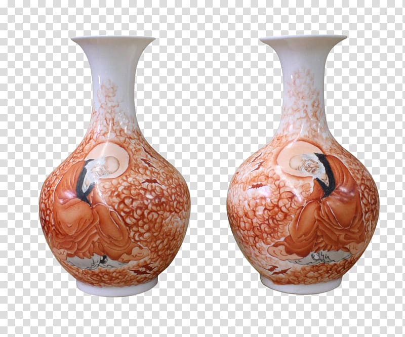 Vase Chinese ceramics Pottery Porcelain, porcelain vase transparent background PNG clipart