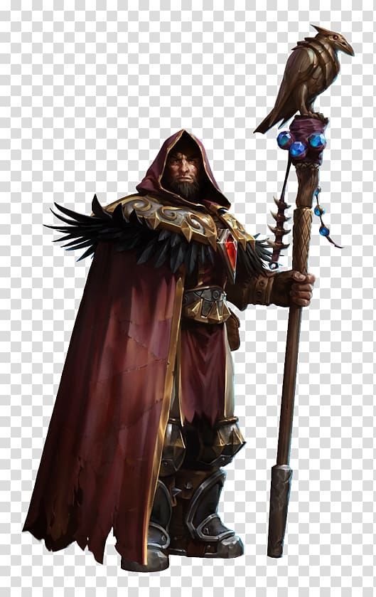 Heroes of the Storm Medivh Warcraft III: Reign of Chaos Warcraft: The Last Guardian Video game, hero transparent background PNG clipart