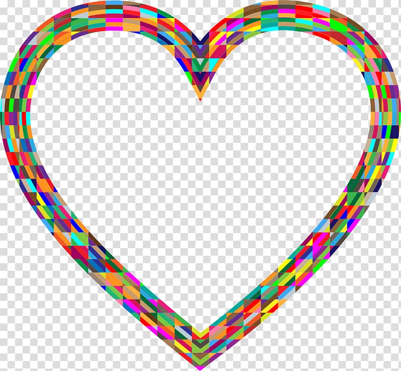 Computer Icons , geometric Heart transparent background PNG clipart