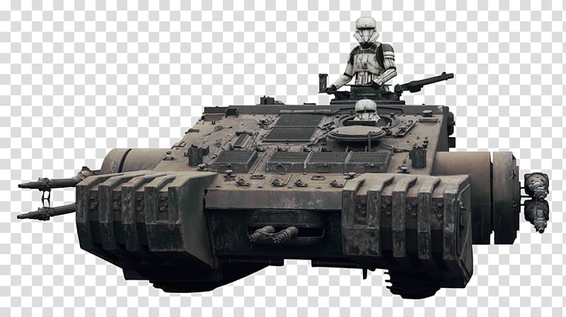 Tank Star Wars Armoured warfare Vehicle Galactic Empire, Tank transparent background PNG clipart