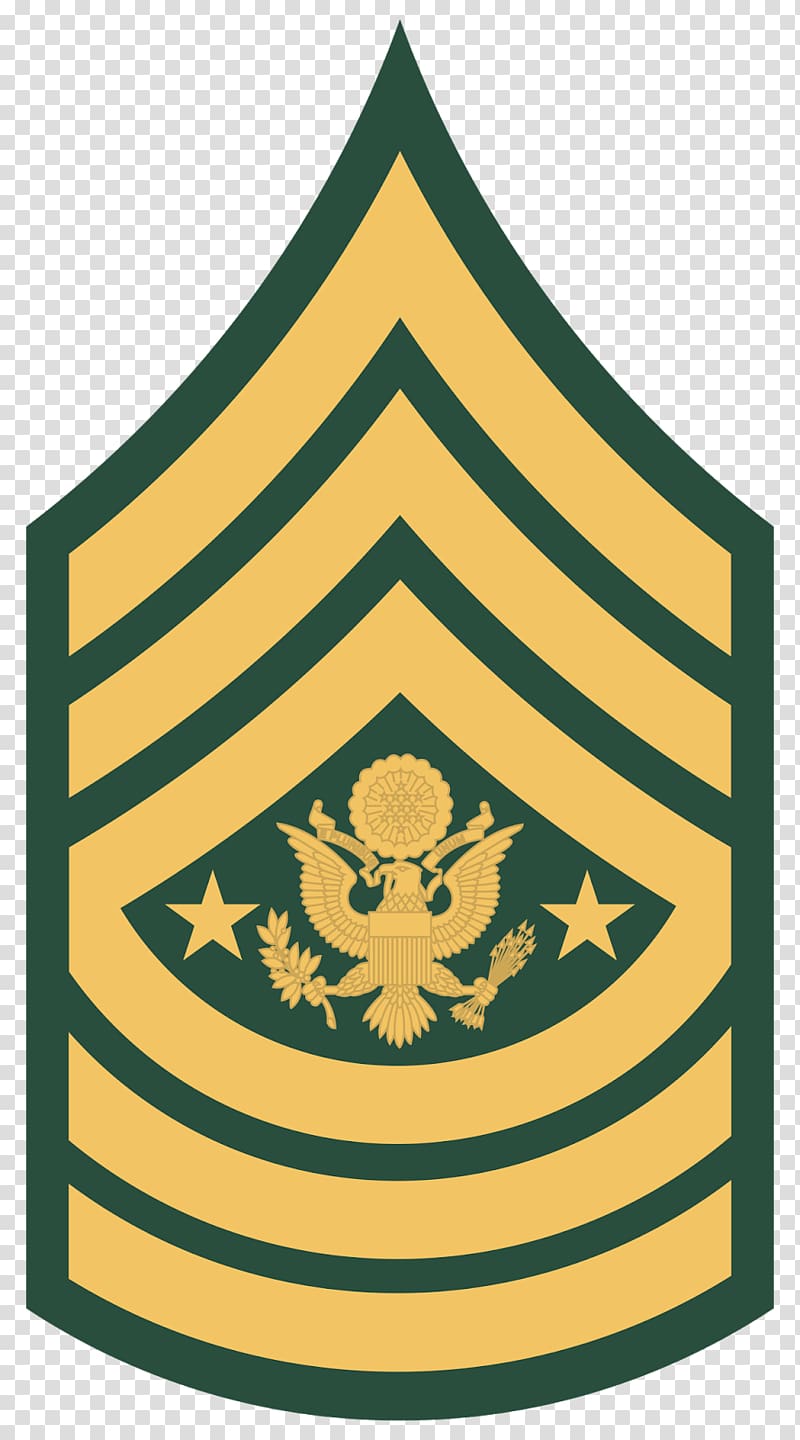 Sergeant Major of the Army Non-commissioned officer Military rank, armed forces rank transparent background PNG clipart