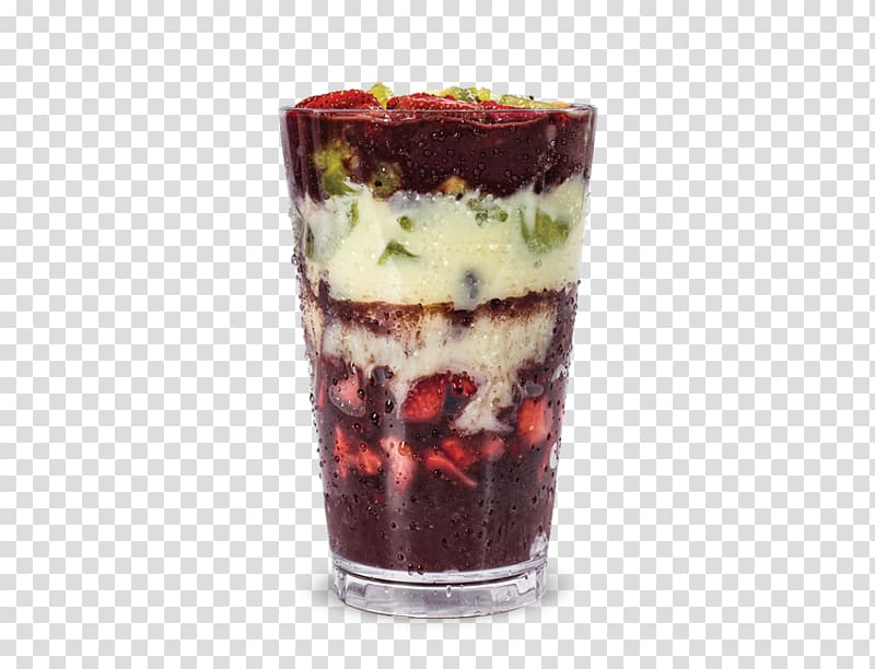 Knickerbocker glory Trifle Zuppa Inglese Parfait Verrine, chocolate fondue transparent background PNG clipart