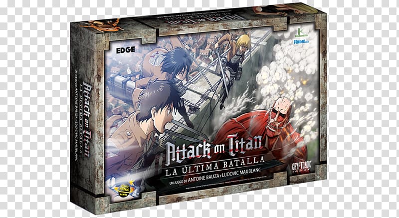 Board game Attack on Titan: The Last Stand Cryptozoic Entertainment Card game, Ataque a los titanes transparent background PNG clipart