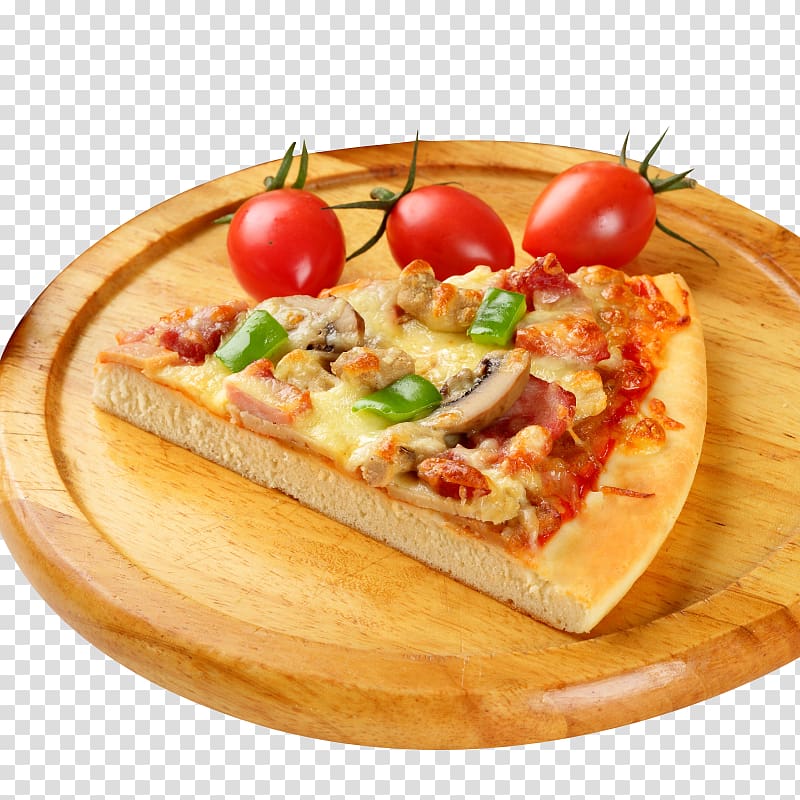 Pizza Fast food Cherry tomato Mediterranean cuisine European cuisine, Pizza cherry tomatoes transparent background PNG clipart