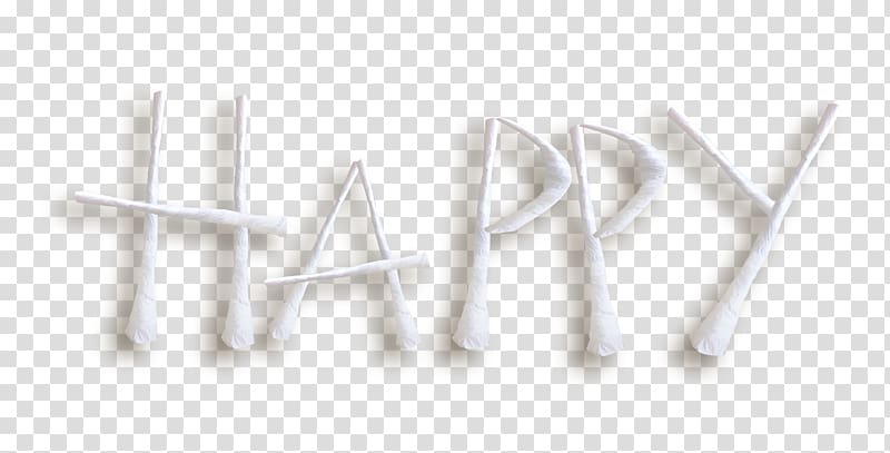 White Logo Brand Font, happy transparent background PNG clipart