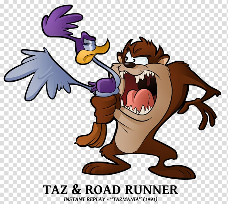 Tasmanian Devil Elmer Fudd Daffy Duck Bugs Bunny Tweety, taz transparent background PNG clipart