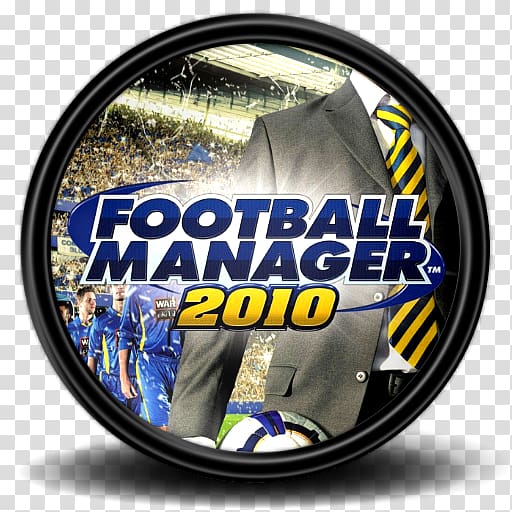 Football Manager 2010 signage, brand font, Football Manager 2010 1 transparent background PNG clipart