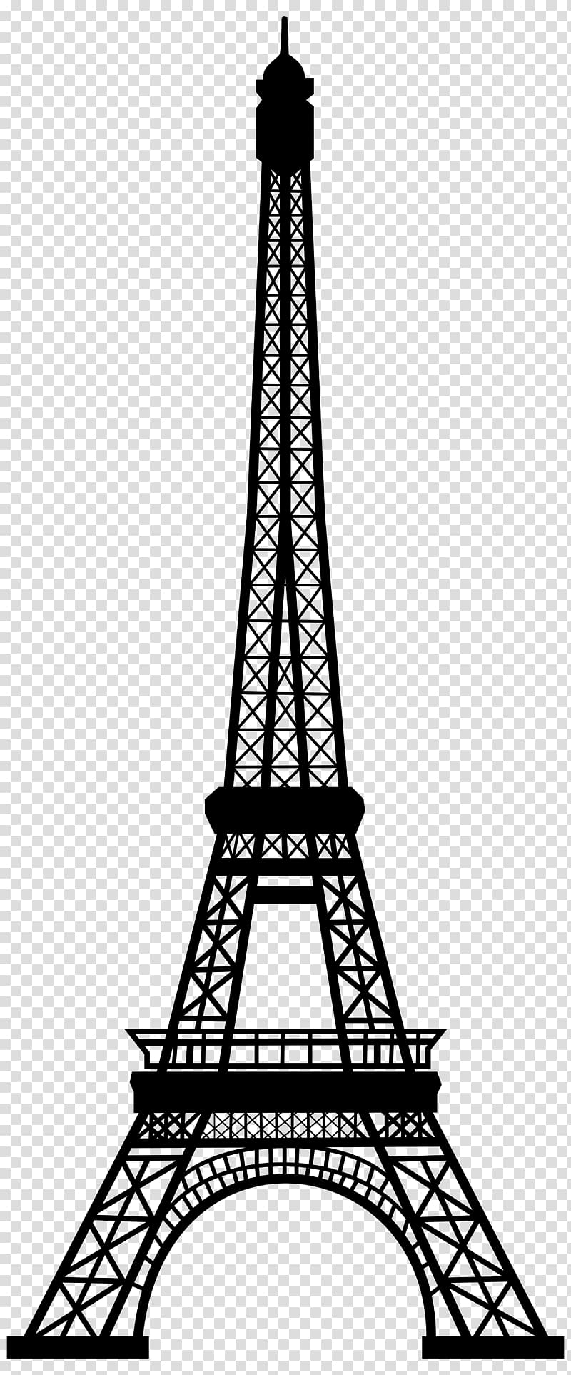 Eiffel Tower Silhouette Paris Transparent Background Png Clipart