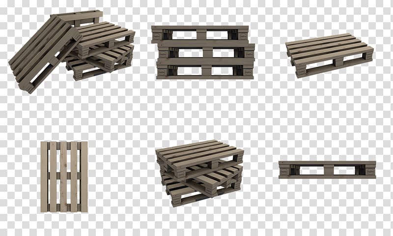 Pallet racking Wood Lumber Cargo, wood transparent background PNG clipart