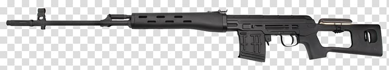 Dragunov (SVD-63) sniper rifle Airsoft Guns, sniper rifle transparent background PNG clipart