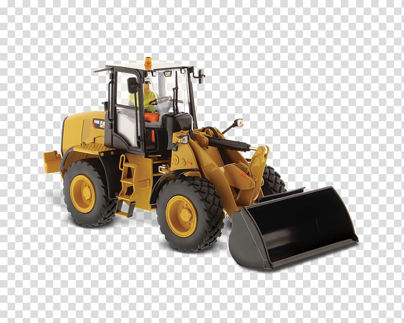 Caterpillar Inc. Loader 1:32 scale Die-cast toy Excavator, caterpillar transparent background PNG clipart