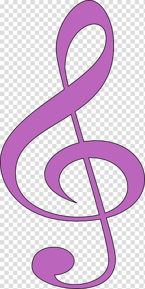 Treble Clef graphics Musical note Sol anahtarı, musical note transparent background PNG clipart