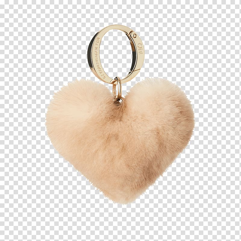 Oh! by Kopenhagen Fur Ally Financial Bag charm, mink transparent background PNG clipart