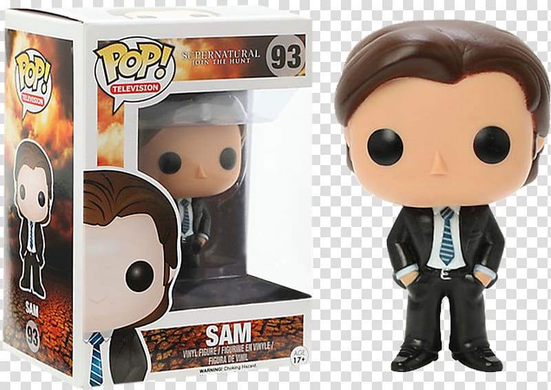 Sam Winchester Dean Winchester Castiel Funko Designer toy, toy transparent background PNG clipart