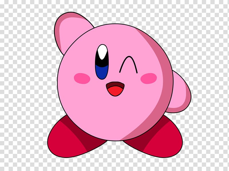 Kirby Super Star Super Smash Bros. for Nintendo 3DS and Wii U Kirby: Canvas Curse Kirby\'s Dream Land 3, Kirby transparent background PNG clipart