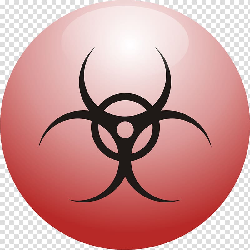 Symbol Biological hazard Radioactive decay Sign Chemistry, symbol transparent background PNG clipart