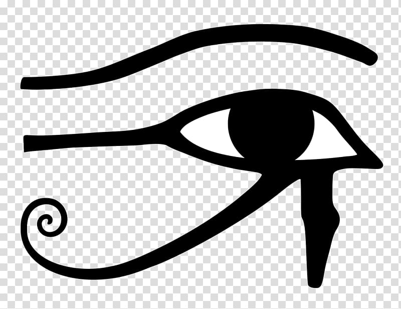 Eye of Horus Ancient Egypt Wadjet Ra, amulet transparent background PNG clipart