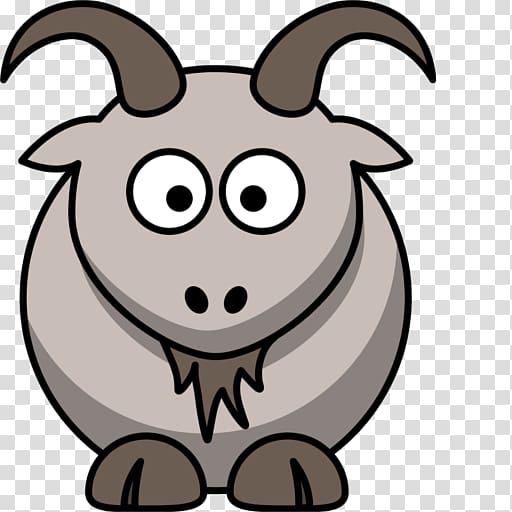 Drawing Boer goat Cartoon , goat eat transparent background PNG clipart