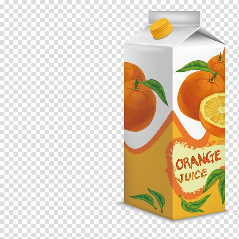 Orange juice Cocktail Orange drink, Boxed orange juice transparent background PNG clipart