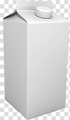 white milk carton, Milk Carton transparent background PNG clipart