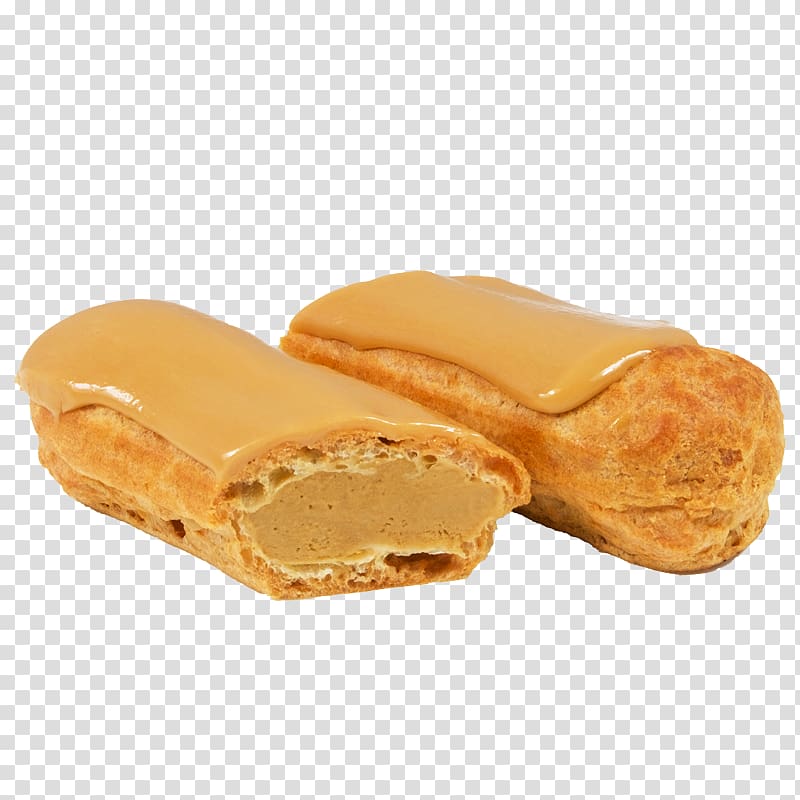 Éclair Cuban pastry Stuffing Pastry cream, Coffee transparent background PNG clipart