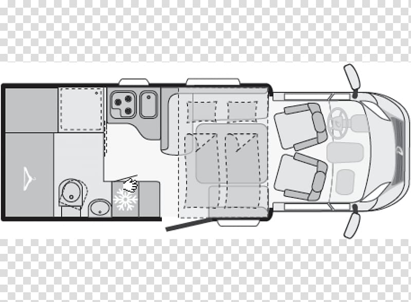 Caravan Campervans Dethleffs Vehicle, car transparent background PNG clipart