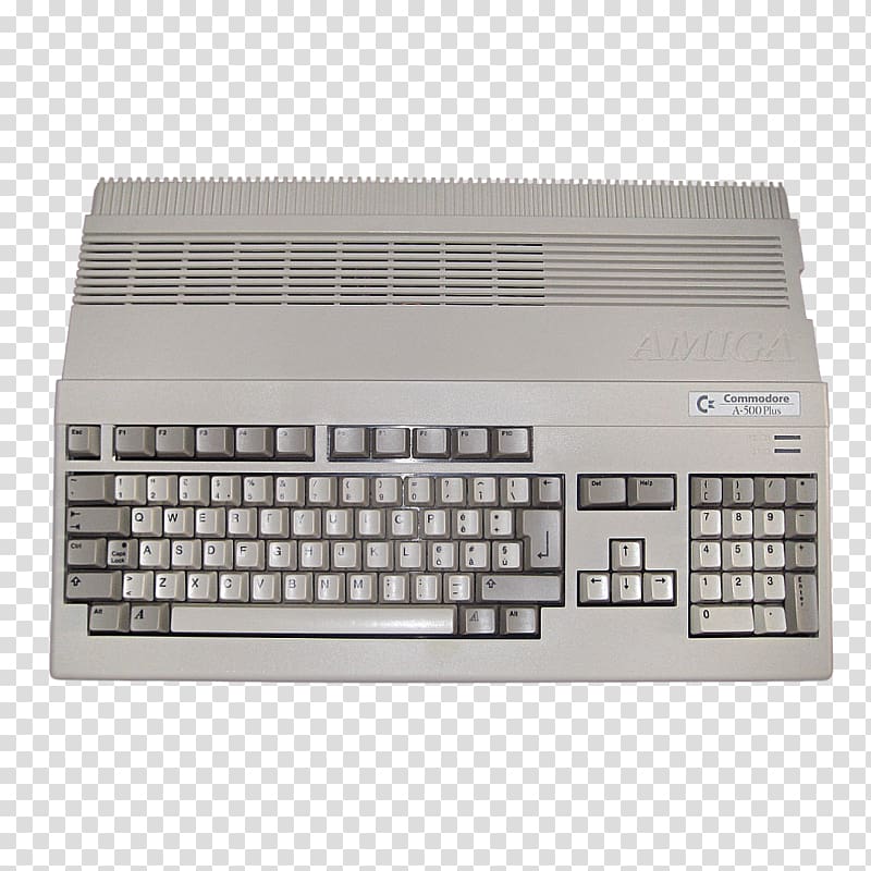 Amiga 500 Plus Computer Commodore International, Computer transparent background PNG clipart