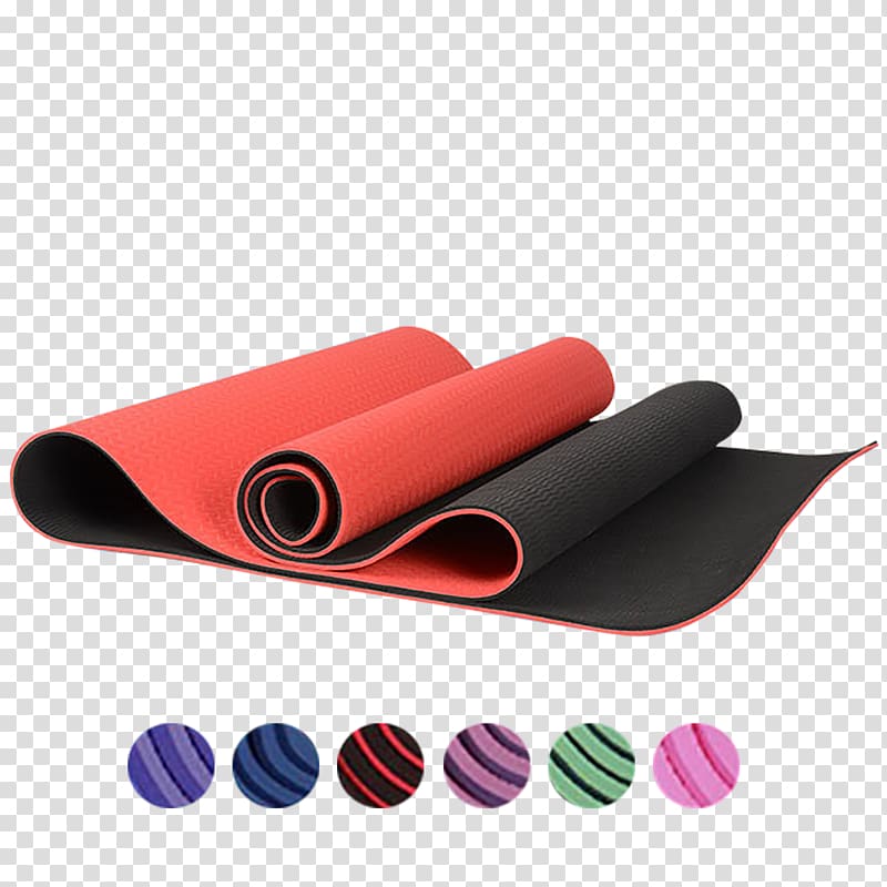 Yoga mat , High quality environmental protection yoga mat transparent background PNG clipart