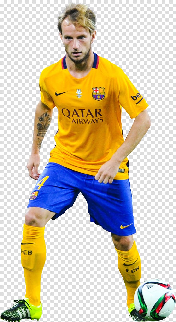 Ivan Rakitić 2015–16 FC Barcelona season Rendering Football, fc barcelona transparent background PNG clipart