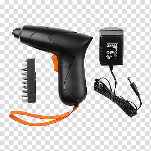 Battery charger Lithium-ion battery Screwdriver Cordless, electric screw driver transparent background PNG clipart