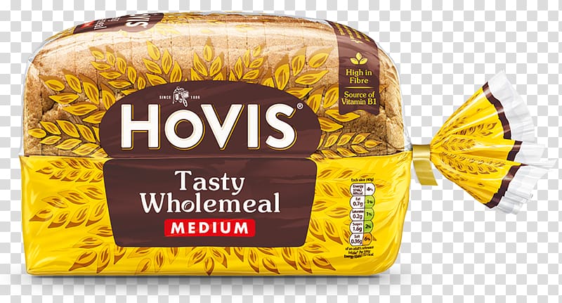 White bread Whole wheat bread Loaf Hovis Whole-wheat flour, bread transparent background PNG clipart