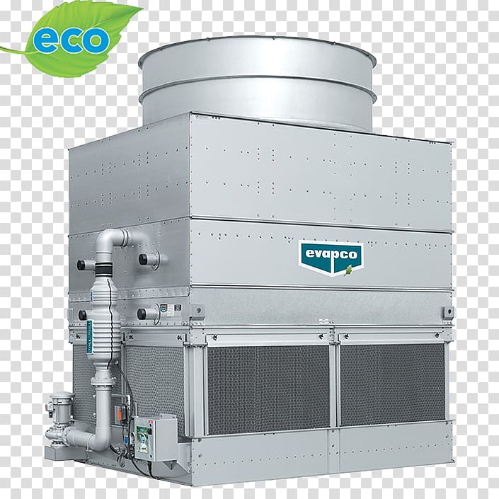 Evaporative cooler Cooling tower Evapco, Inc. HVAC System, cooling tower transparent background PNG clipart