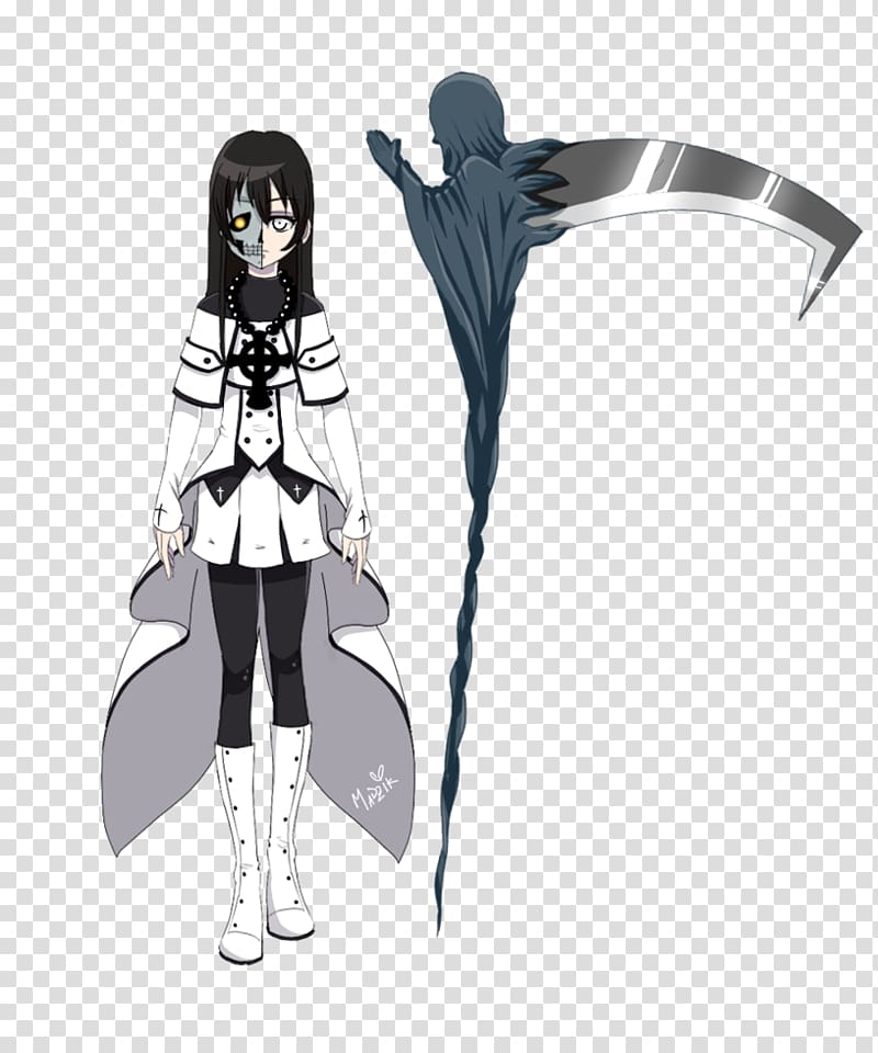 Death Anime Drawing Reaper Manga, grim reaper transparent background PNG clipart