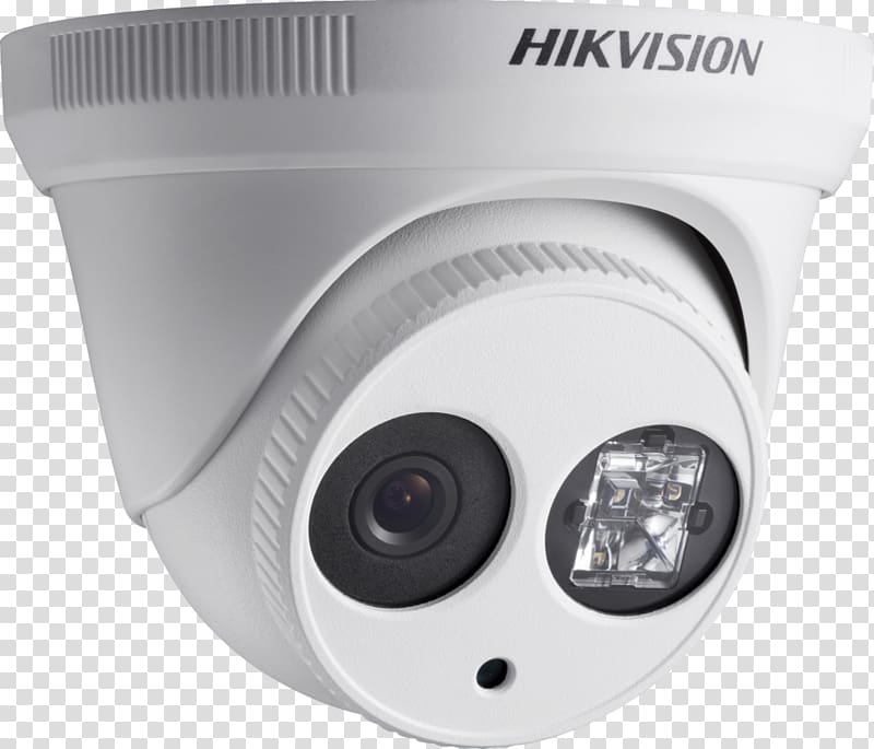 HIKVISION DS-2CE56D5T-IT3 Closed-circuit television Hikvision DS-2CE56C5T-IT1 1MP EXIR Turret HD-TVI Security Camera, Camera transparent background PNG clipart