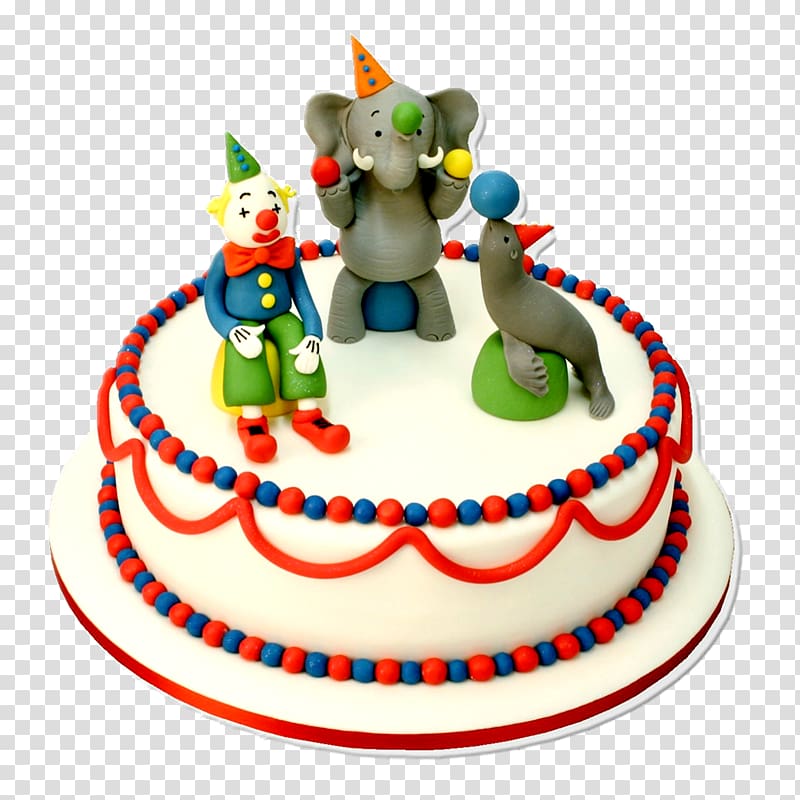 Birthday cake Torte Princess cake Cake decorating, Circo transparent background PNG clipart