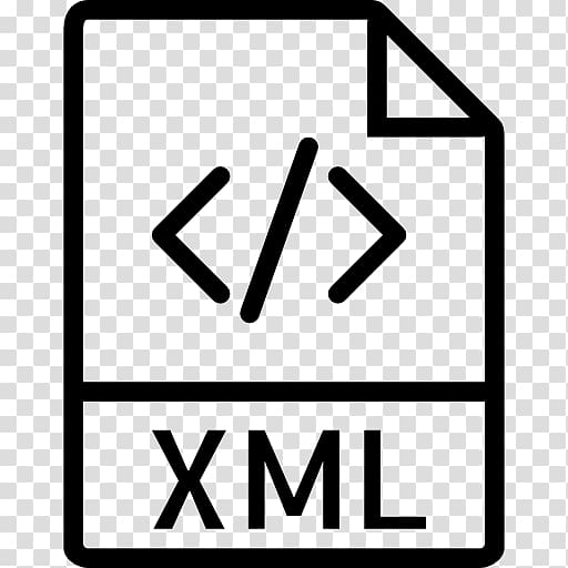 XML Computer Icons HTML XLIFF Document file format, file format: psd transparent background PNG clipart
