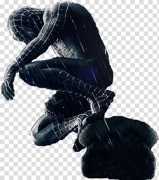 Spider-Man film series Mary Jane Watson Venom Sandman, Spiderman Black Background transparent background PNG clipart