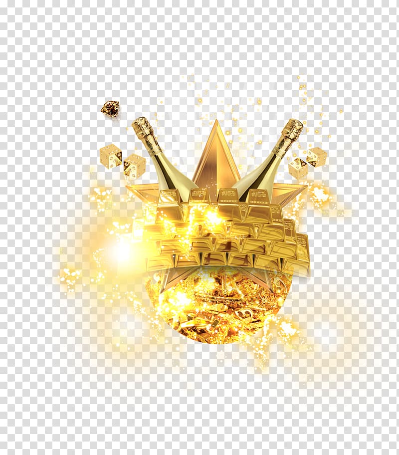 gold bars , Stage lighting , Golden light stage effect transparent background PNG clipart