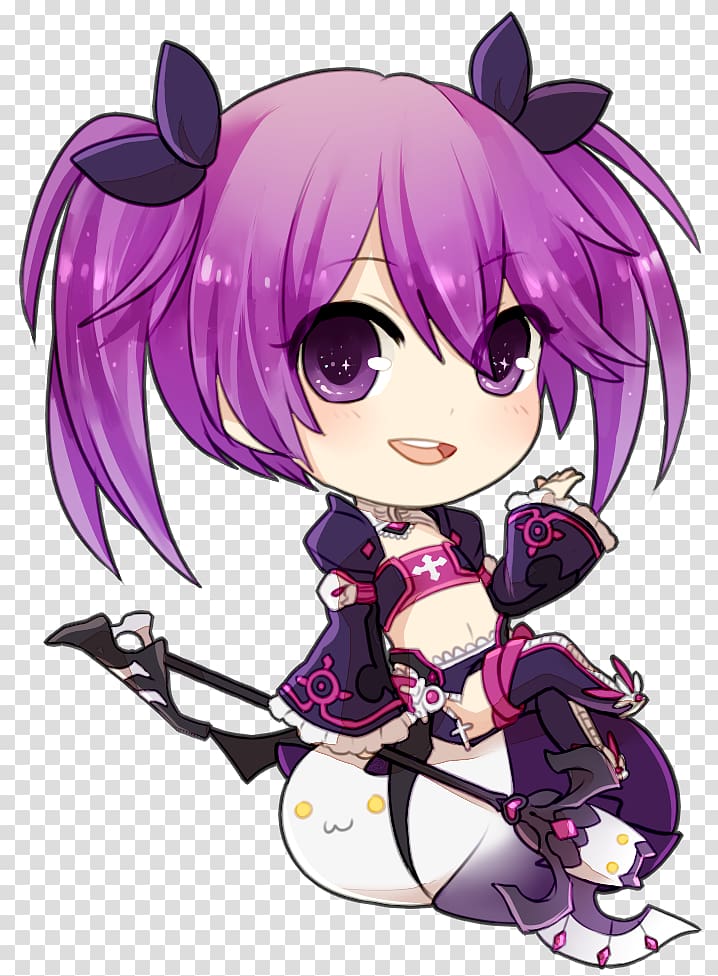 Elsword Chibi Anime Manga Art, Chibi transparent background PNG clipart