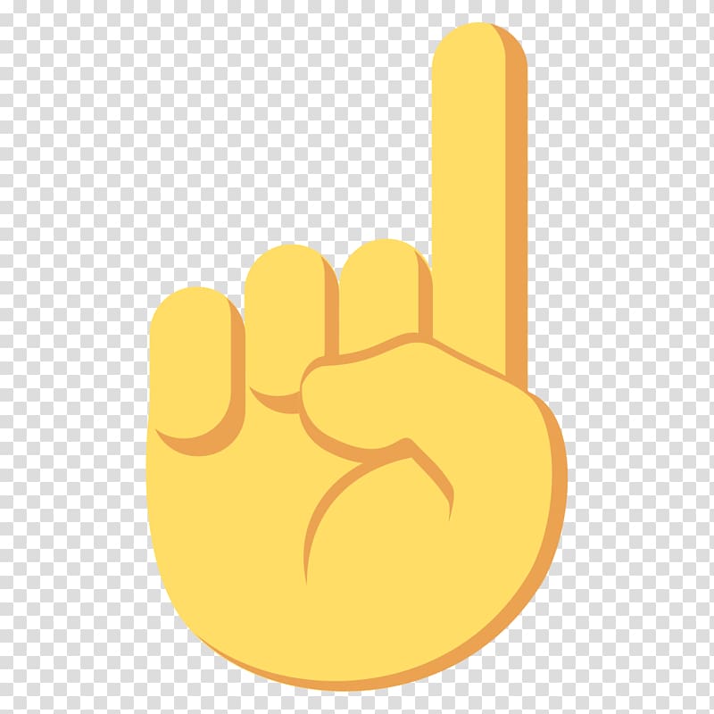 Emojipedia Meaning Index finger, hand emoji transparent background PNG clipart