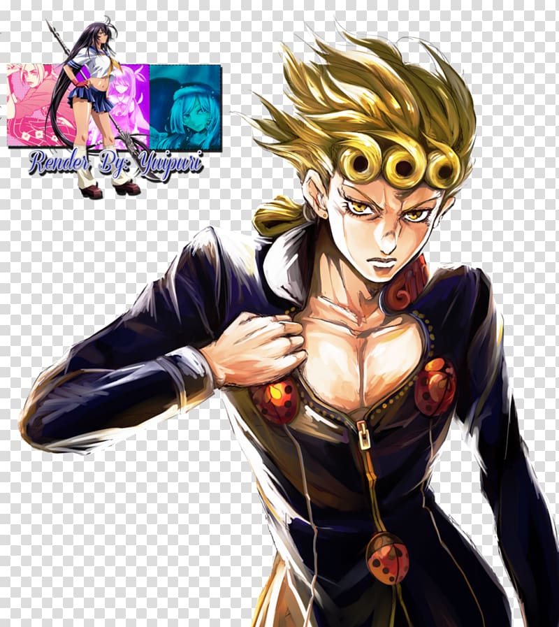 Giorno Giovanna JoJo\'s Bizarre Adventure: Eyes of Heaven Vento Aureo GioGio\'s Bizarre Adventure, bizarre transparent background PNG clipart