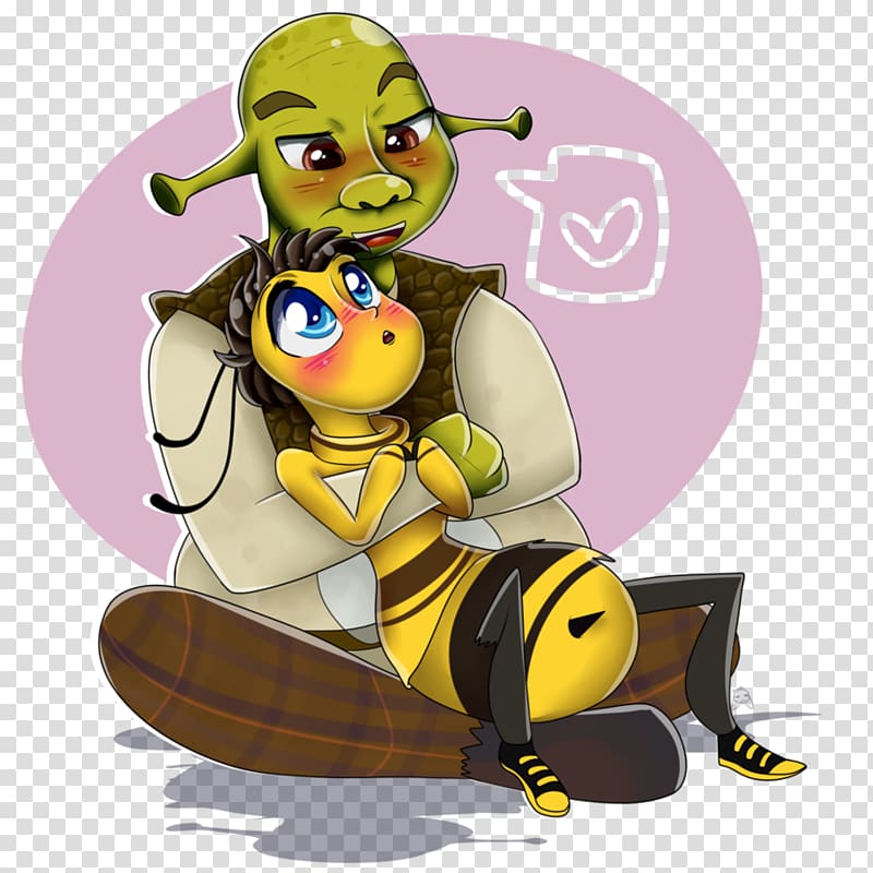 Barry B. Benson Bee YouTube Shrek Film Series Character, bee transparent background PNG clipart