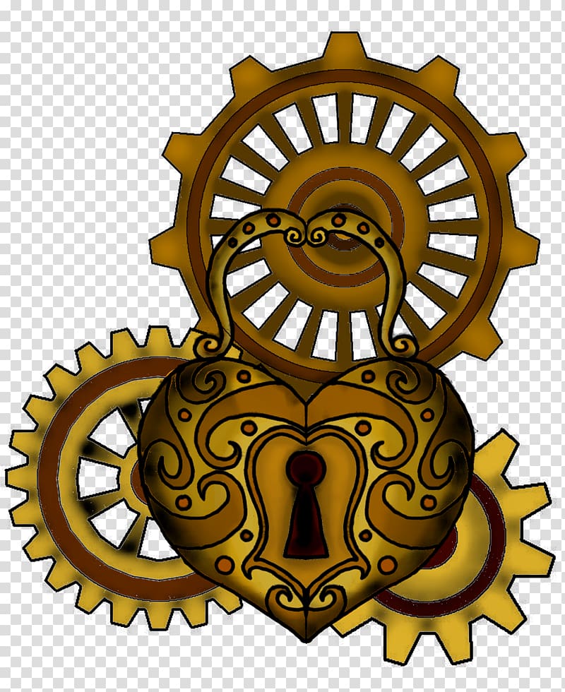 Steampunk Drawing Tattoo Clockwork, steampunk transparent background PNG clipart