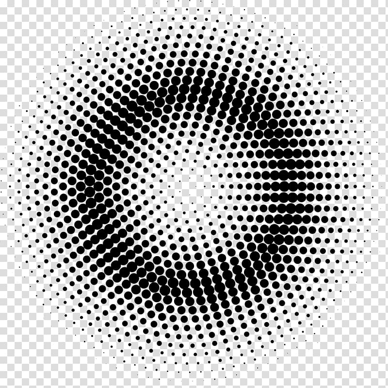 Halftone , circle dots floating material transparent background PNG clipart