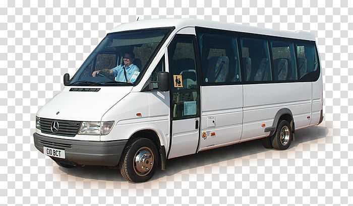 Commercial vehicle Minibus Minivan, mini bus transparent background PNG clipart