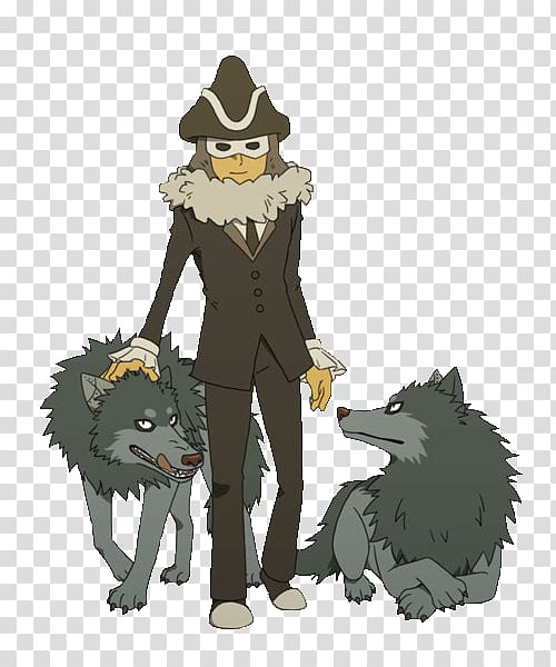 Jean Descole Professor Layton and the Last Specter Pottermore Limited Tall Man Character, Mongolian Wolf transparent background PNG clipart