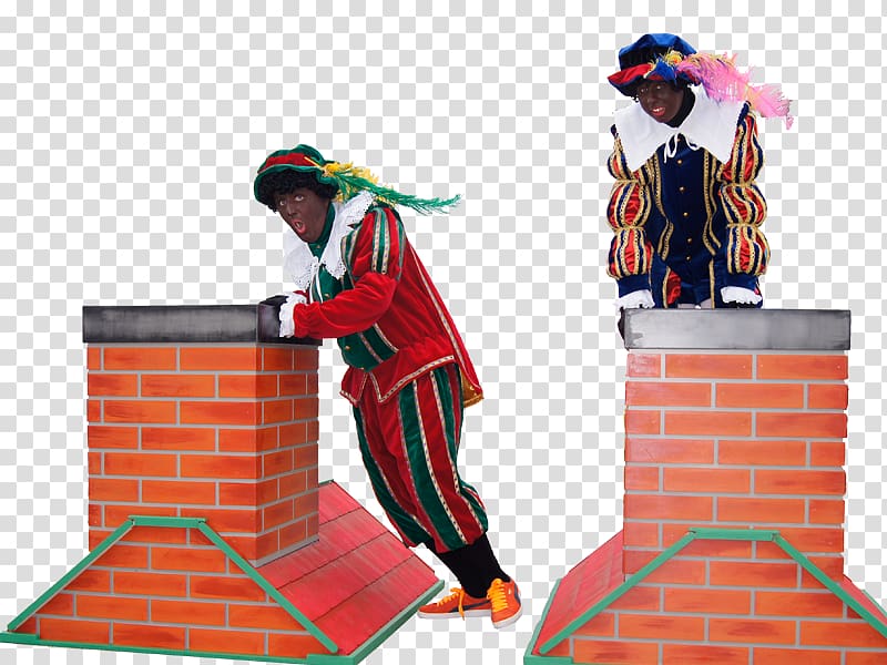 Sinterklaas Zwarte Piet Chimney Costume Gift, chimney transparent background PNG clipart