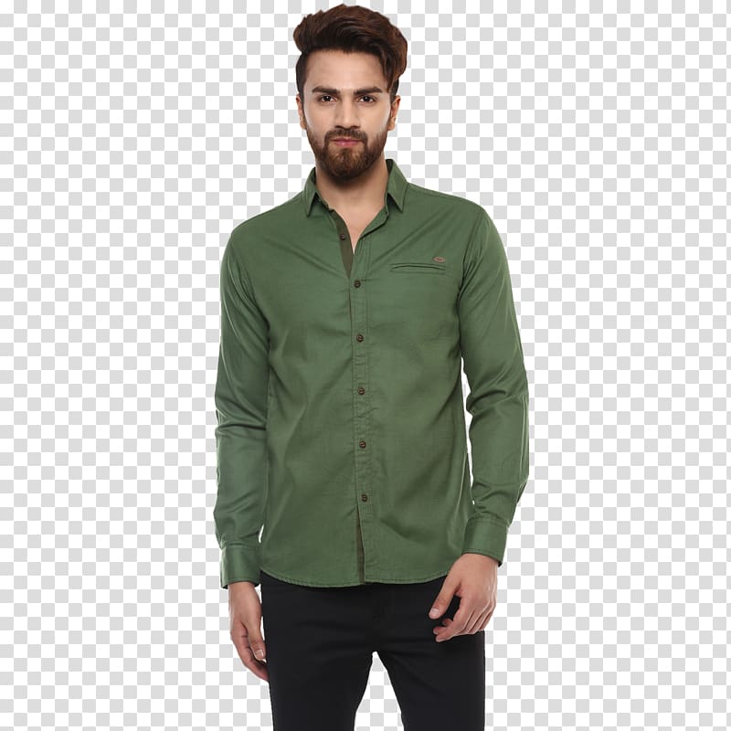 T-shirt Polo shirt Sleeve Mufti, green shirt transparent background PNG clipart