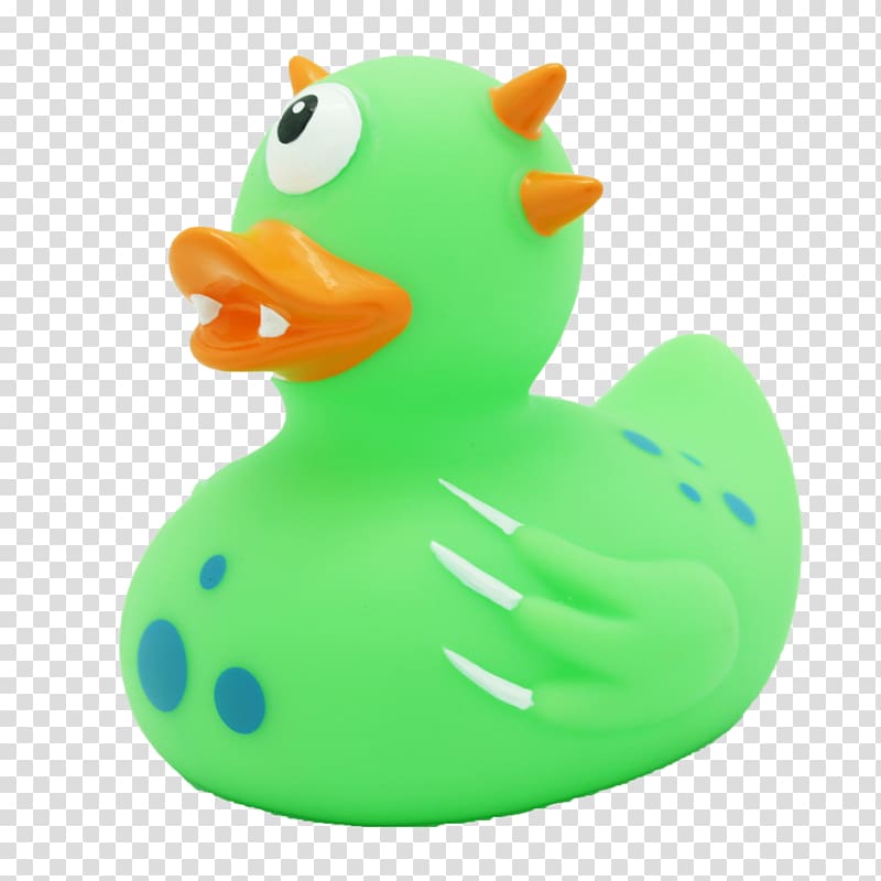 Rubber duck Domestic duck Green Bathtub, roasted duck transparent background PNG clipart